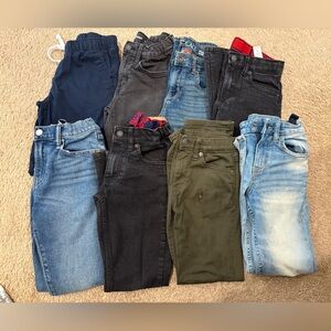 Cat & Jack boys Jeans in Blue, Black, and Green